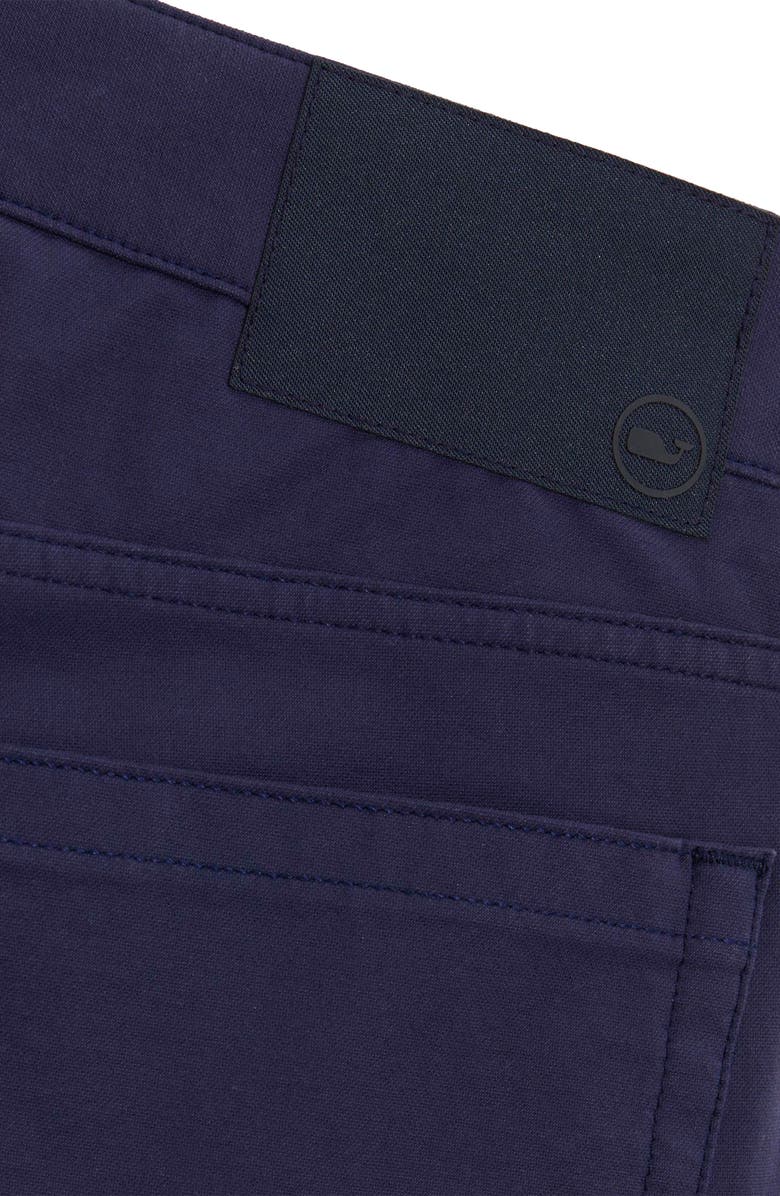 vineyard vines On-The-Go Water Repellent Stretch Canvas Pants, Alternate, color, Nautical Navy