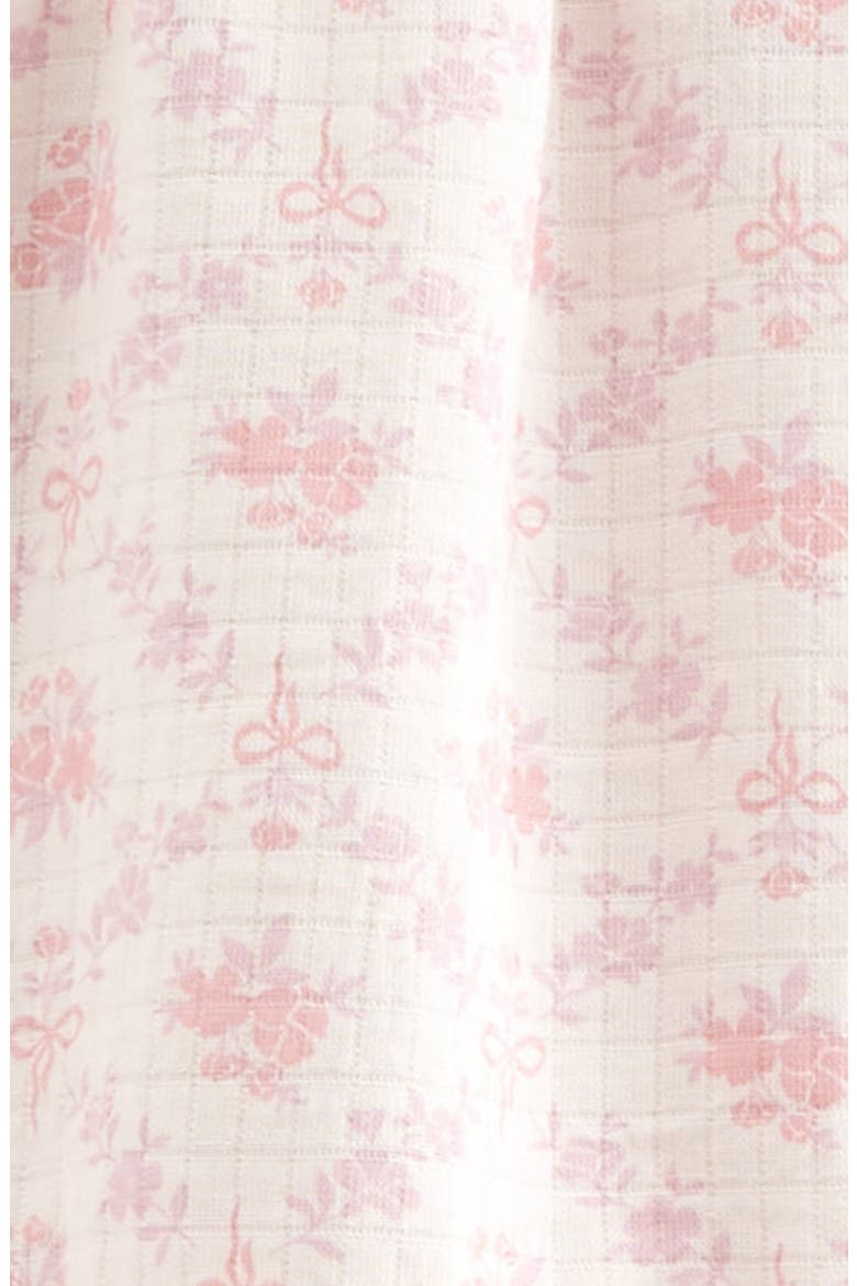 Long Sleeve Cotton Gauze Dress & Bloomers, Alternate, color, PINK PRETTY COSETTE FLORAL