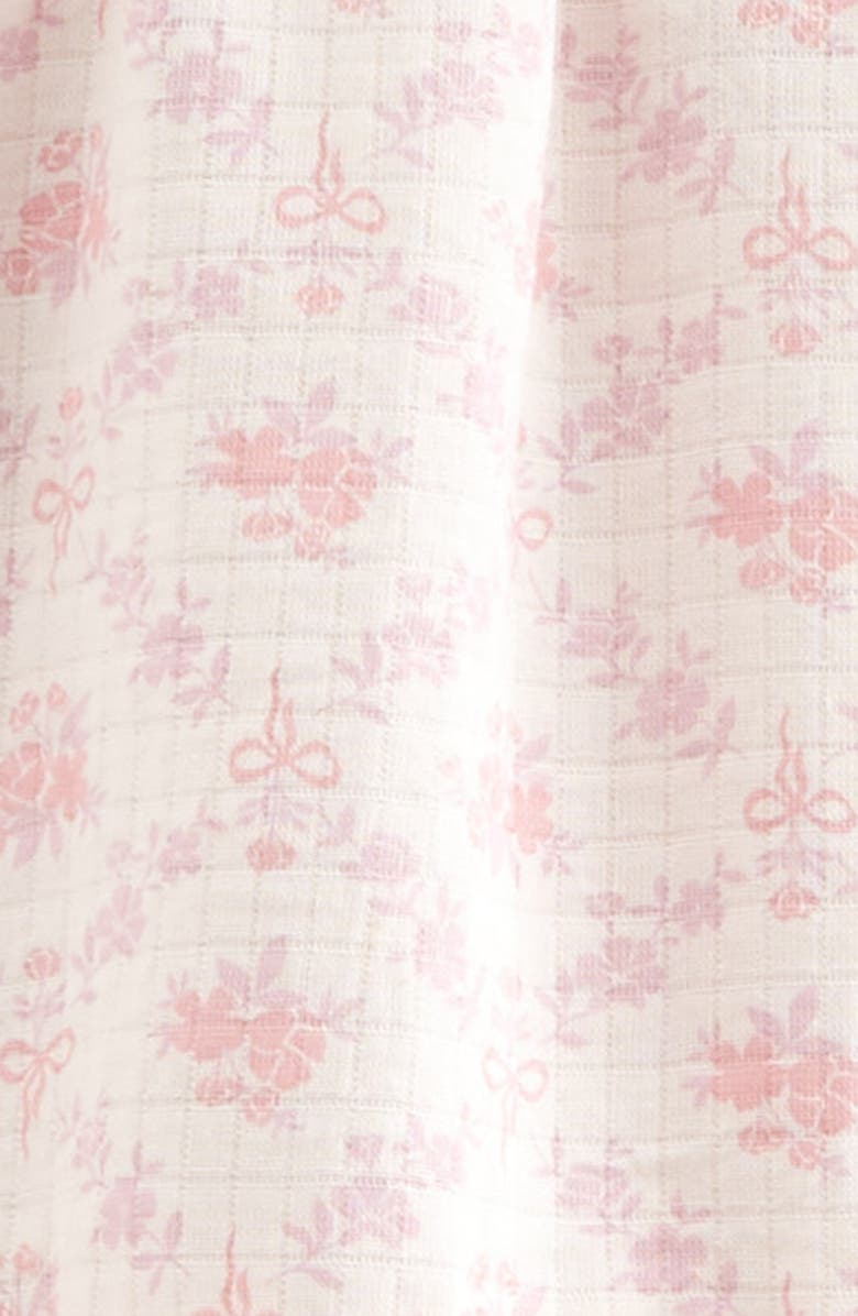 Nordstrom Long Sleeve Cotton Gauze Dress & Bloomers, Alternate, color, Pink Pretty Cosette Floral