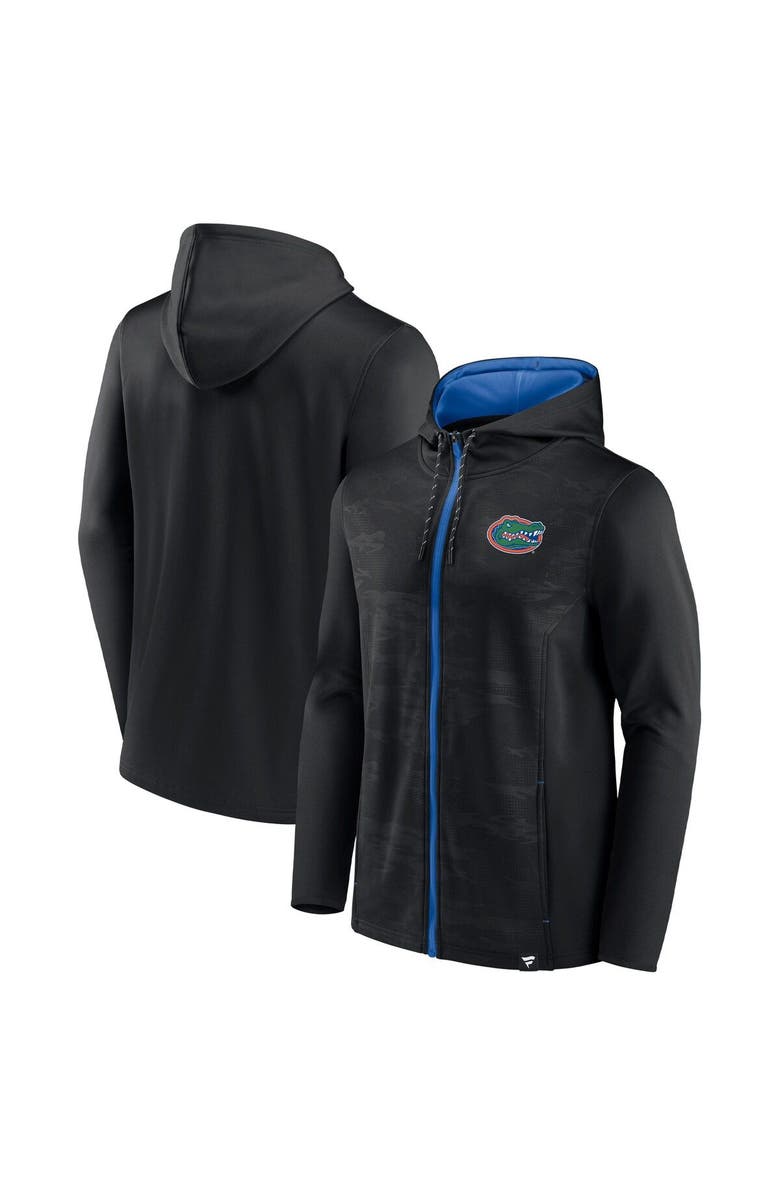 FANATICS Men's Fanatics Branded Black Florida Gators Ball Carrier Full-Zip Hoodie, Main, color, 