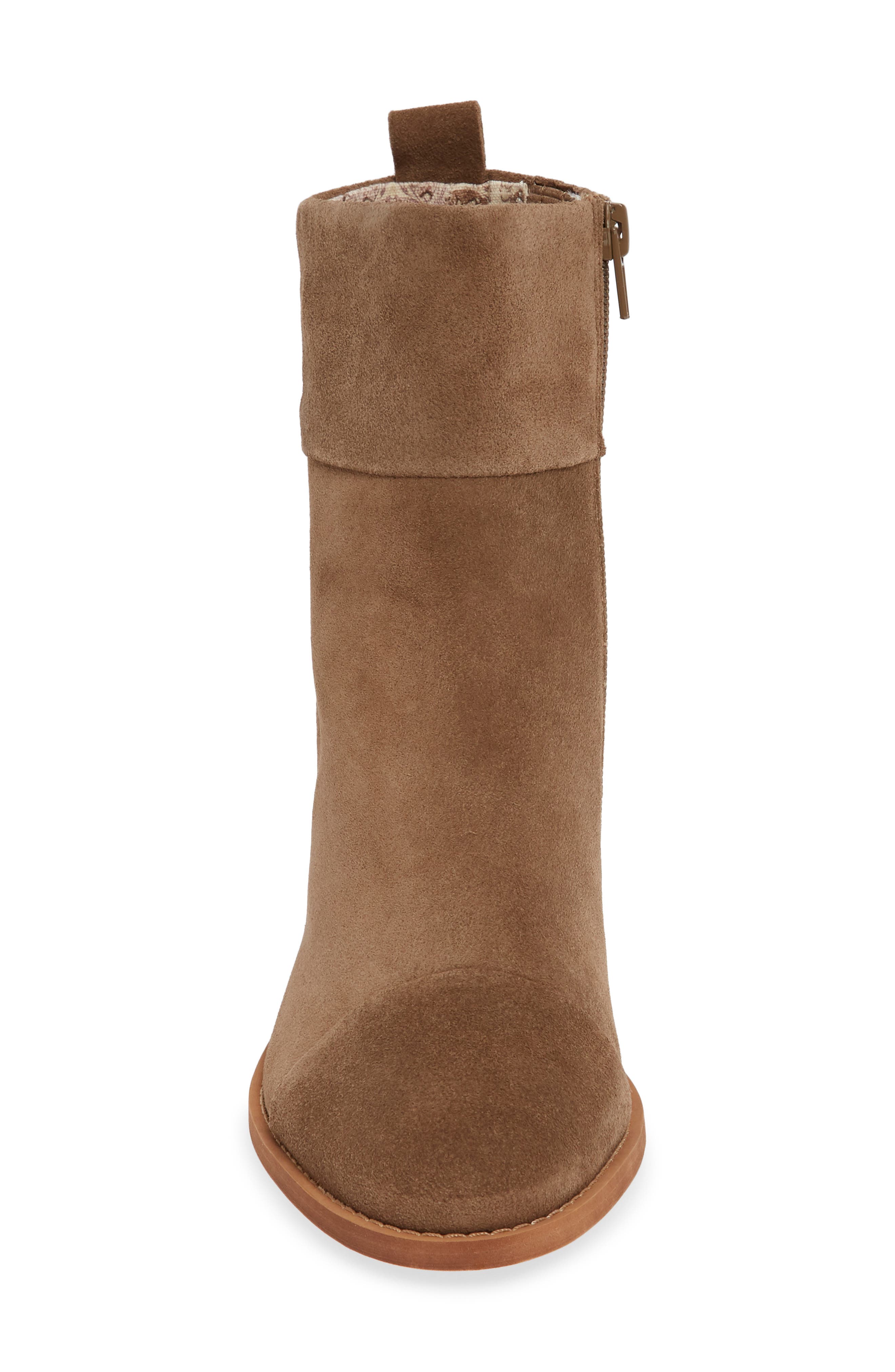 Band of Gypsies Penrose Bootie, Alternate, color, KHAKI TAN SUEDE