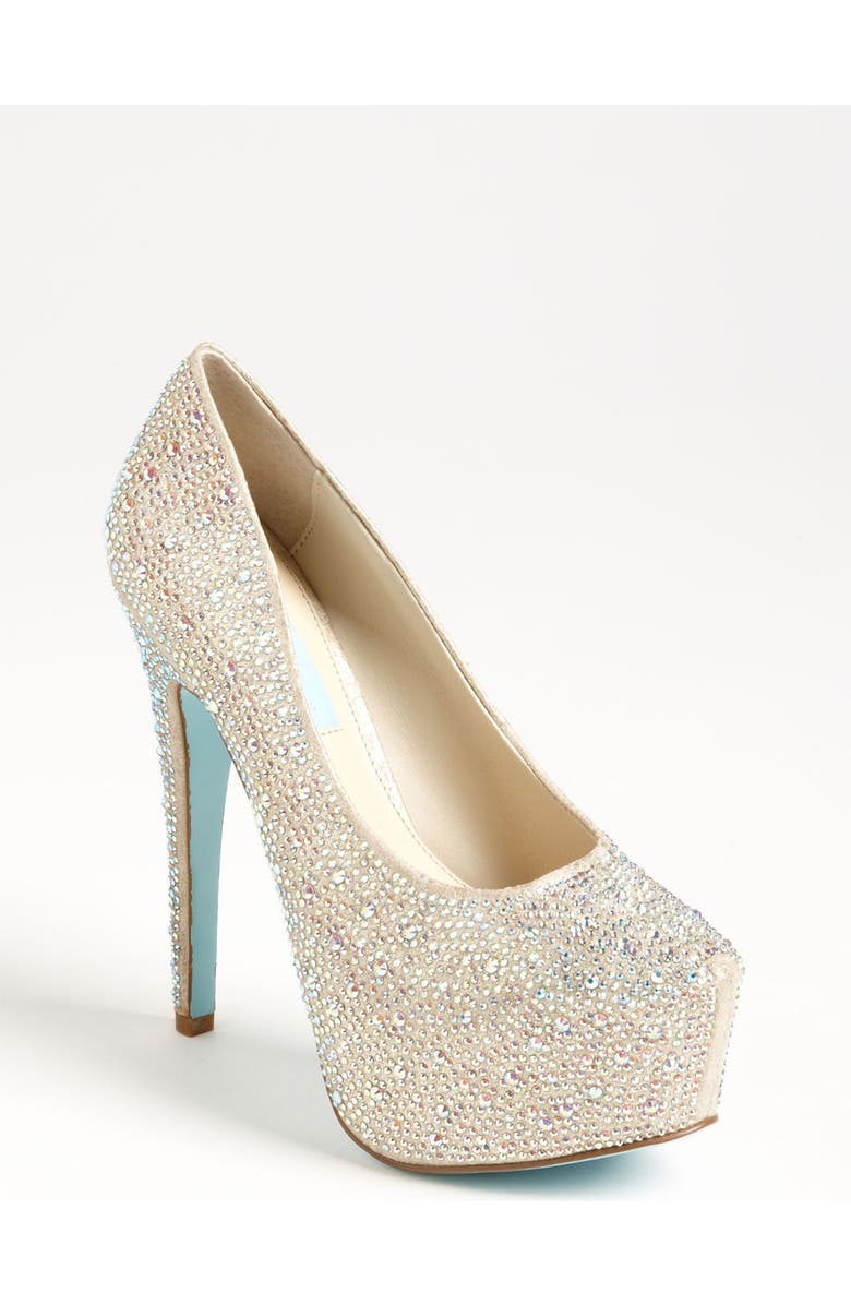 Betsey Johnson Blue by Betsey Johnson 'Wish' Pump, Main, color,