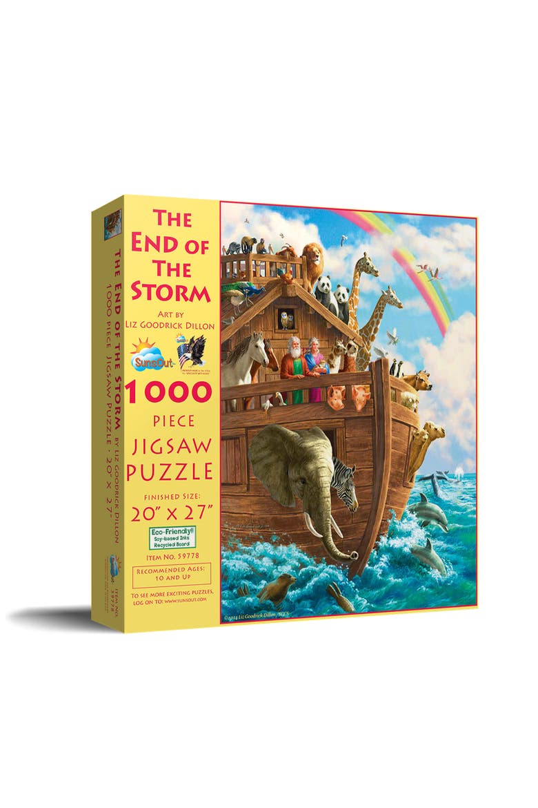 The End of the Storm 1000 piece Jigsaw Puzzle for Adults, Main, color, Multicolor
