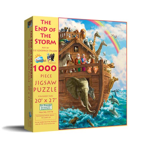 The End of the Storm 1000 piece Jigsaw Puzzle for Adults