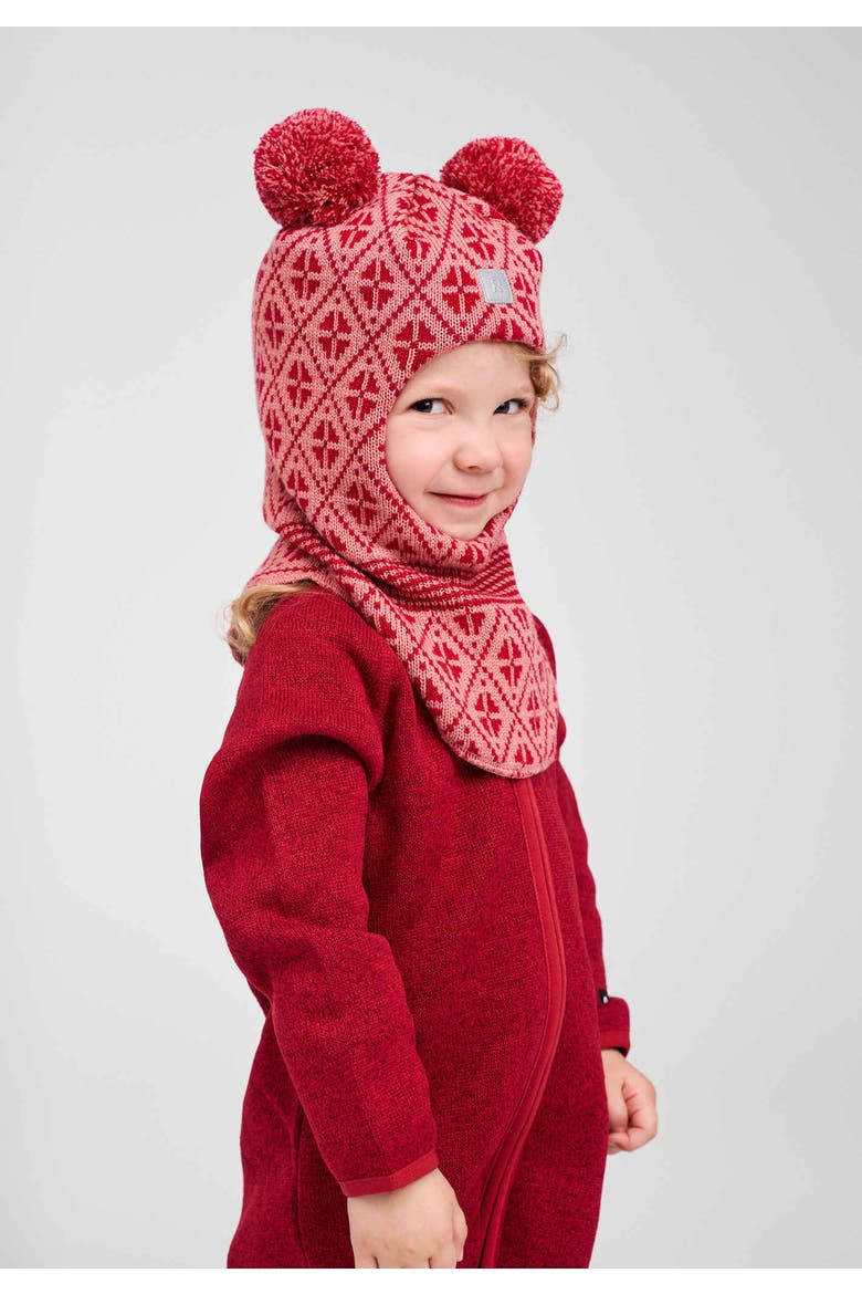Kuuraan Balaclava, Alternate, color, Rose blush