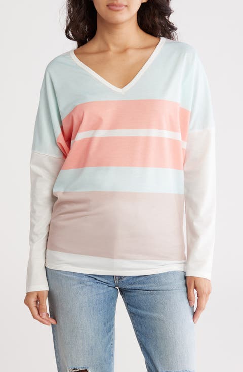 V-Neck Dolman Sleeve Sweater