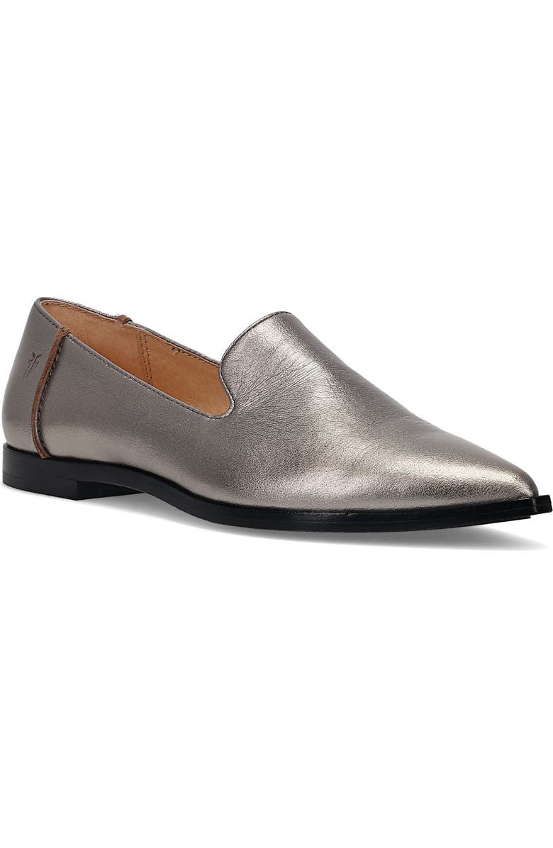 Frye Kenzie Loafer, Main, color, Pewter