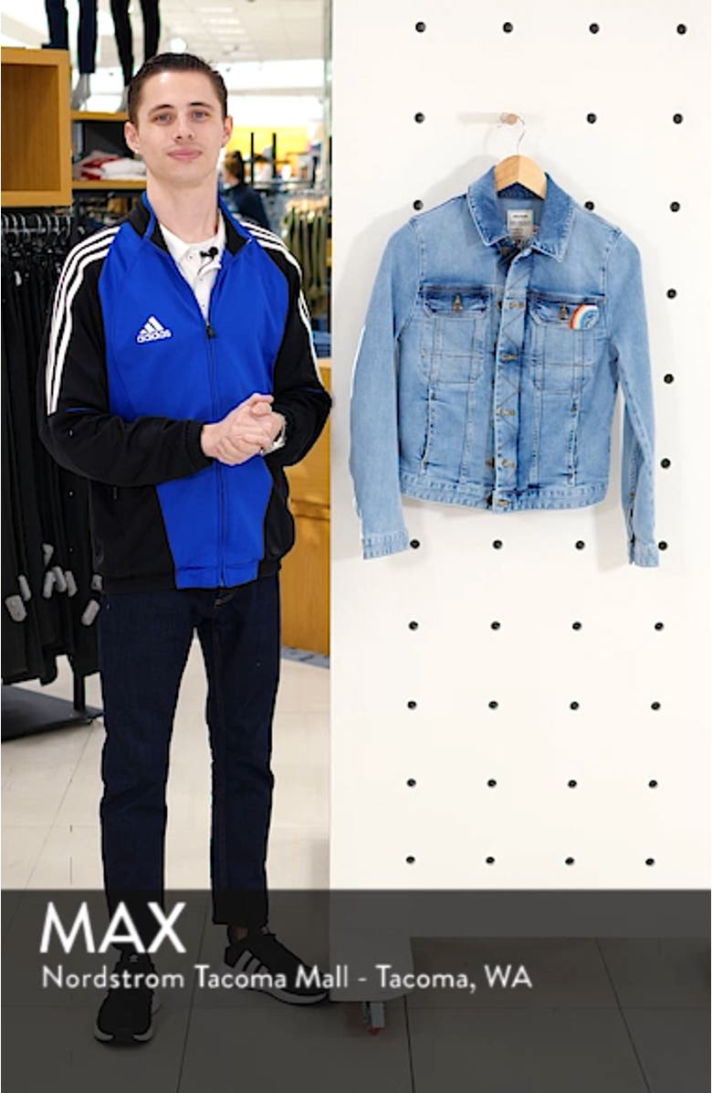 Embroidered Denim Jacket, sales video thumbnail