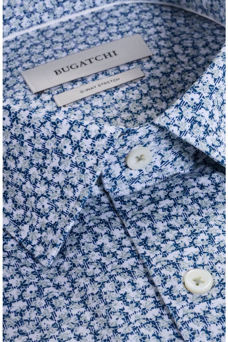 James OoohCotton® Floral Button-Up Shirt, Alternate, color, KHAKI