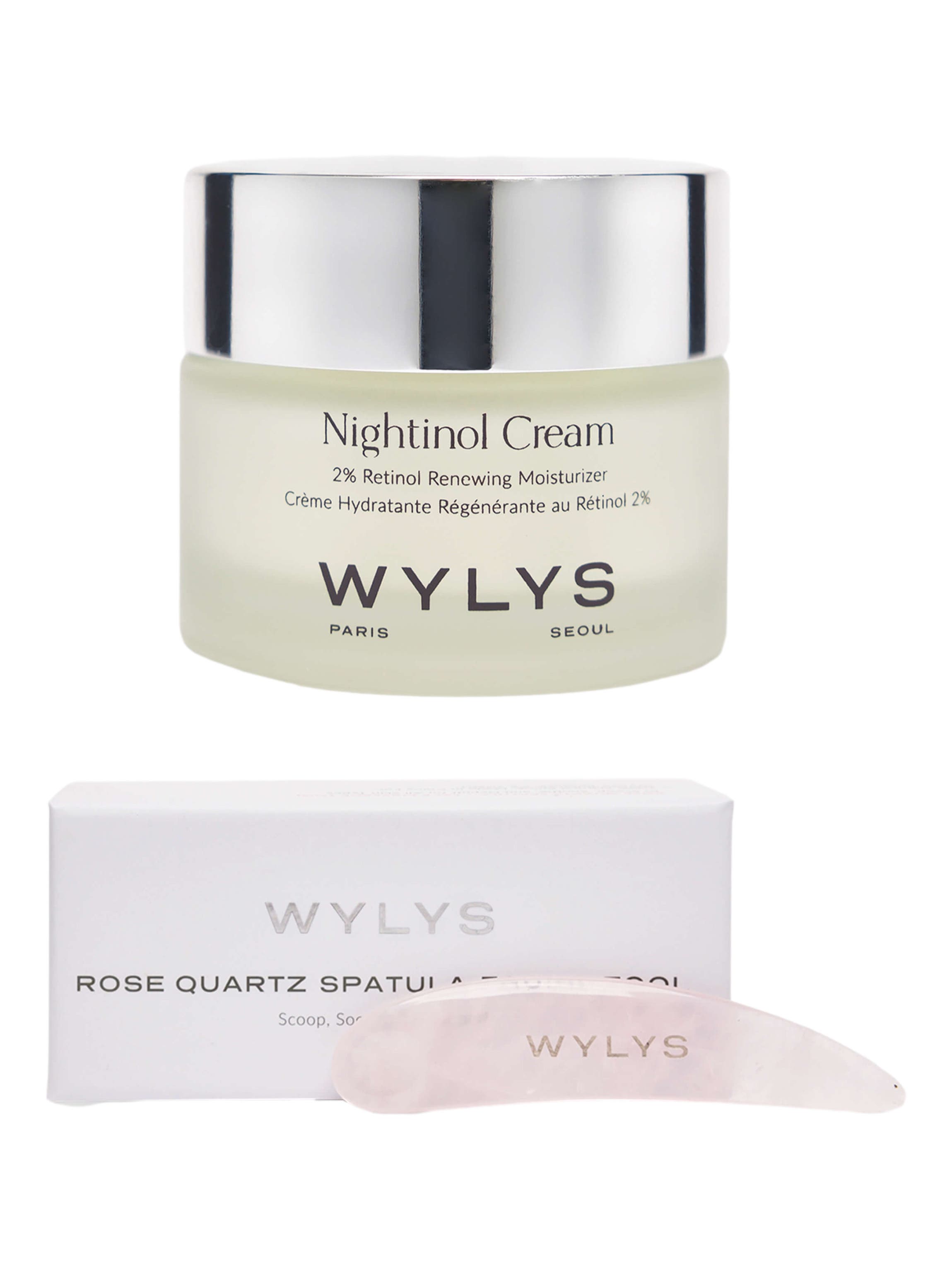 WYLYS The Nightly Nourish Set w/ Rose Quartz Spatula in None 
