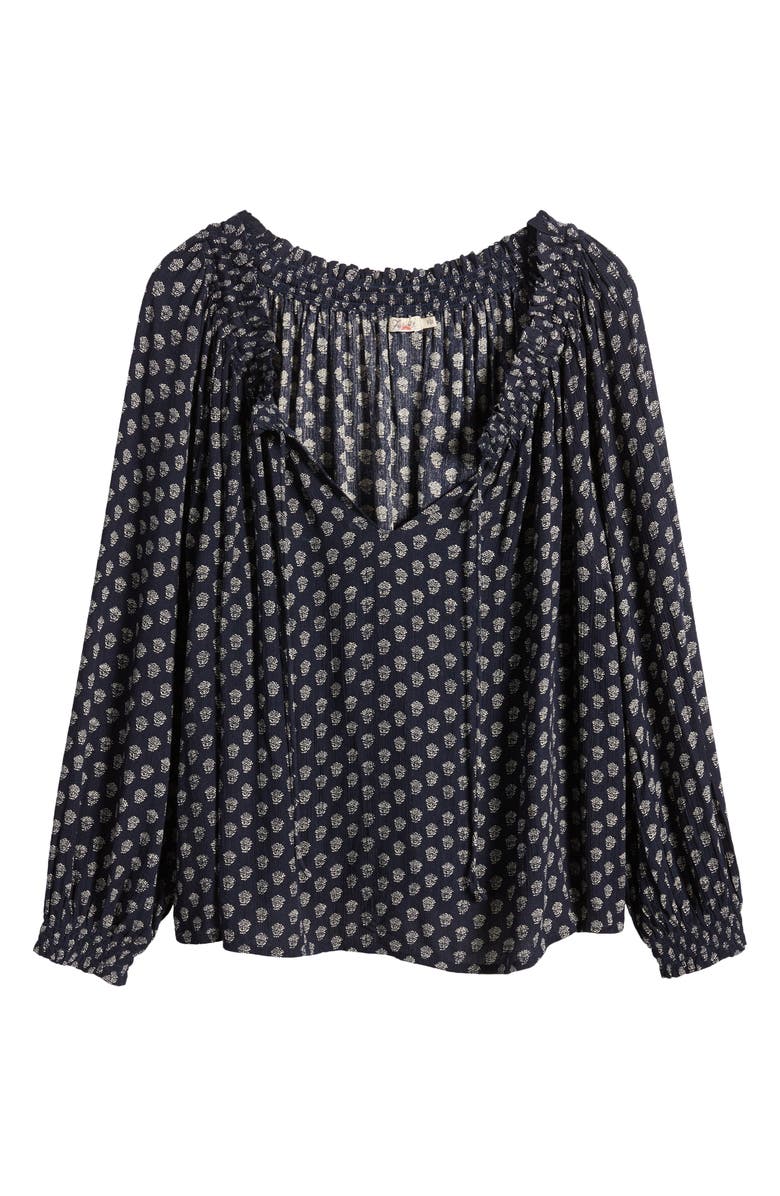 Faherty Emery Print Blouse, Alternate, color,