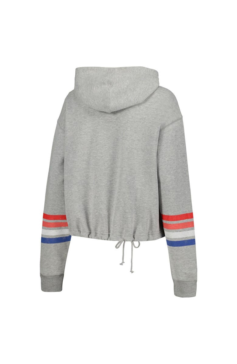 '47 Women's '47 Heather Gray New England Patriots Upland Bennett Pullover Hoodie, Alternate, color, Heather Gray