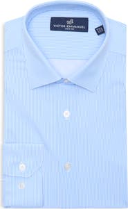 Victor Emmanuel 4-Way Stretch Dress Shirt