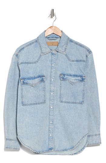 Blanknyc Ice Cool Denim Jacket In Ice Cool