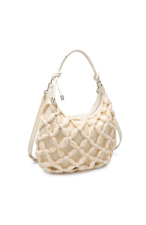 Moda Luxe Leslie Hobo In White