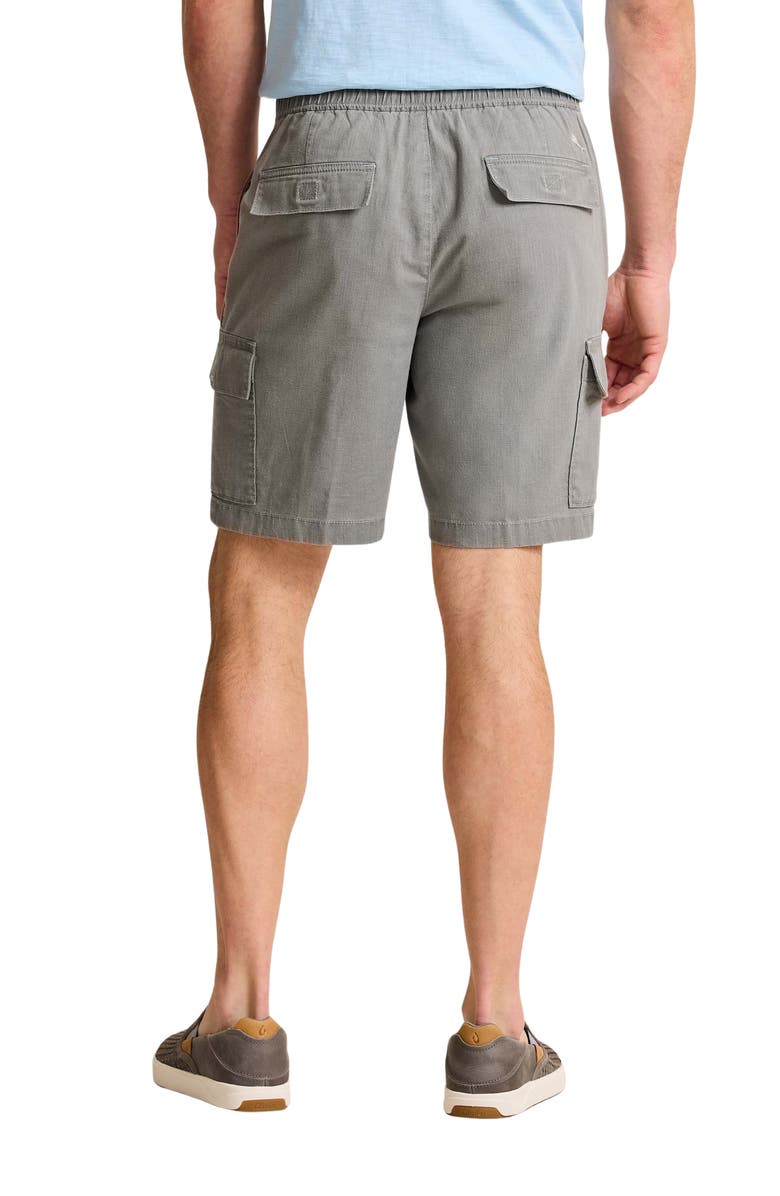 Tommy Bahama Linen in Paradise Flat Front Stretch Linen & Viscose Cargo Shorts, Alternate, color, 
