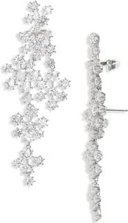 Nadri Climber Drop Earrings