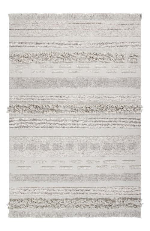 Lorena Canals Air Washable Recycled Cotton Blend Rug in Dune White  product