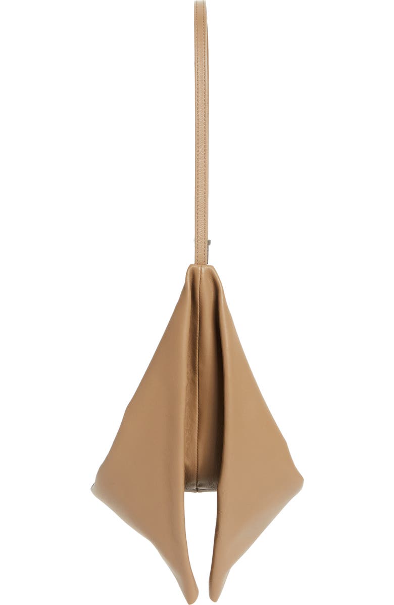 Proenza Schouler Tetra Leather Shoulder Bag, Alternate, color, Cumin