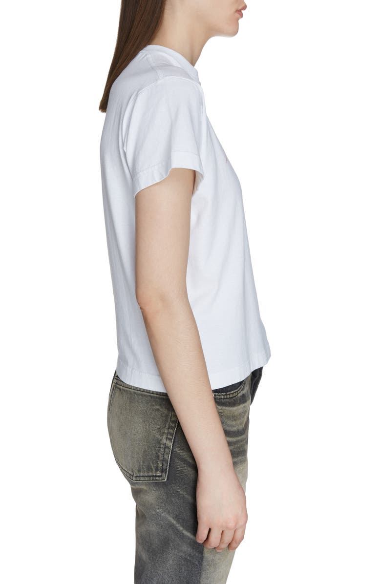 Balenciaga Lipstick Logo Tee, Alternate, color,