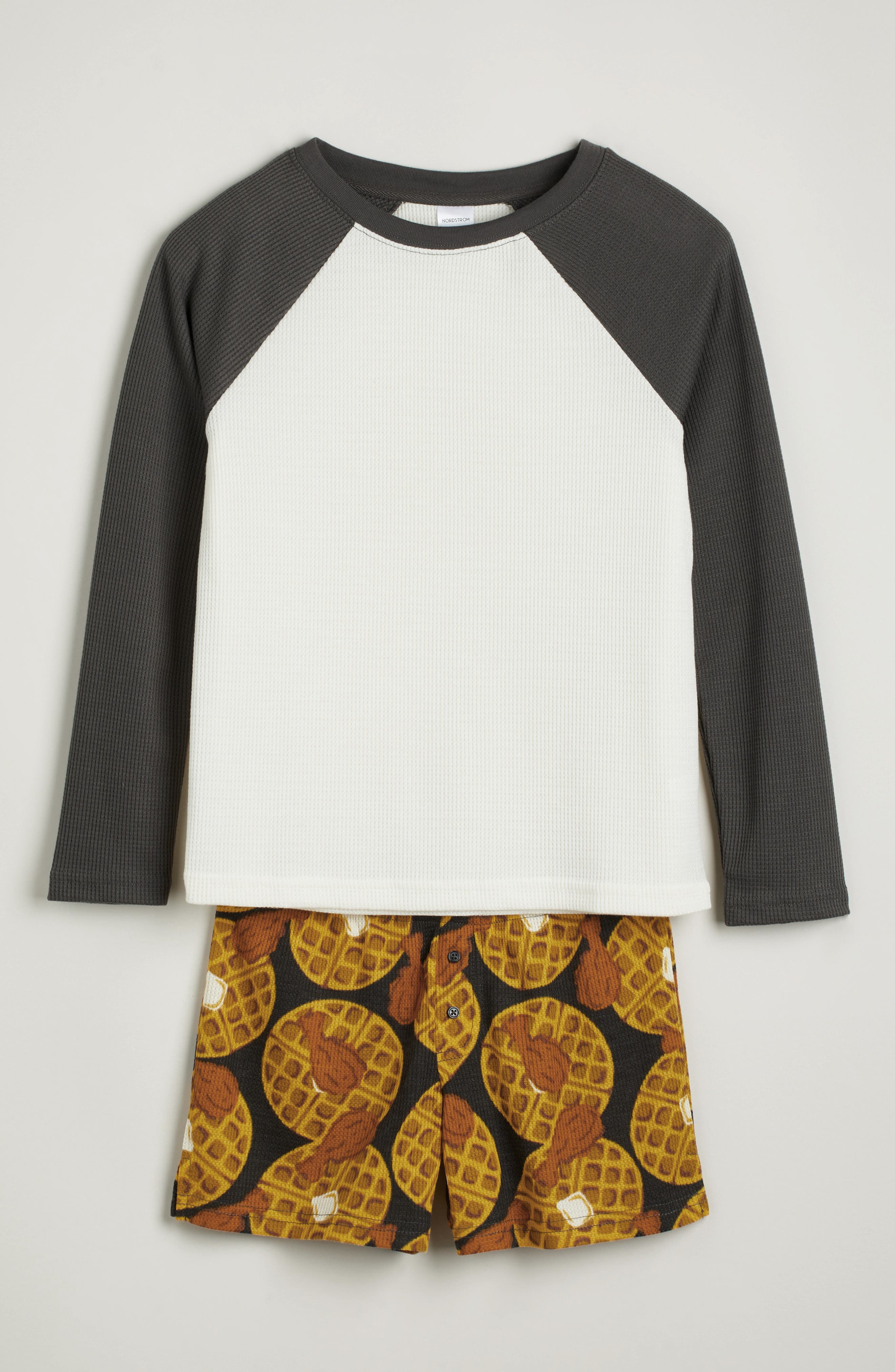 Nordstrom Kids' Two-Piece Henley Short Pajamas