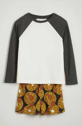 Nordstrom Kids' Two-Piece Henley Short Pajamas