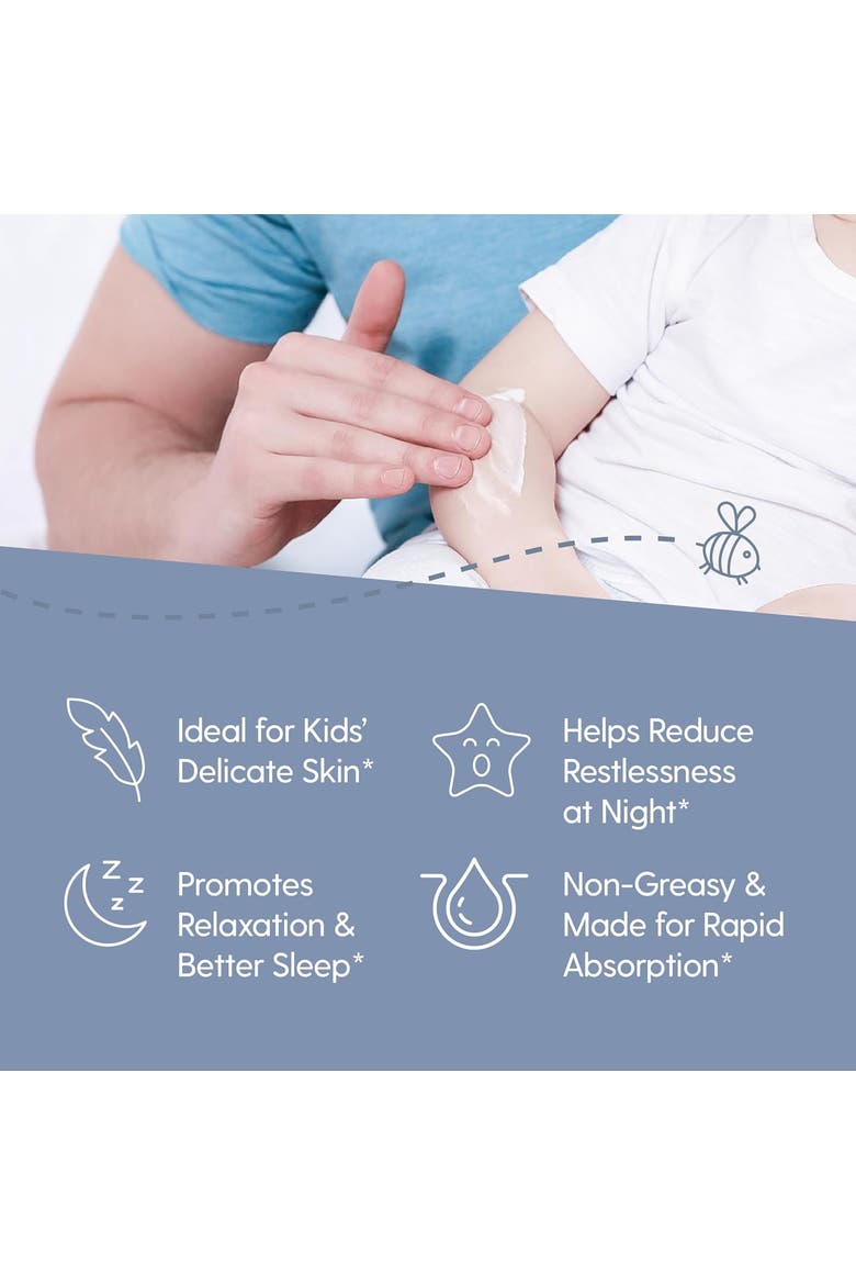 Magnesium Lotion for Kids, Sore Muscle, 8fl oz, Alternate, color, None
