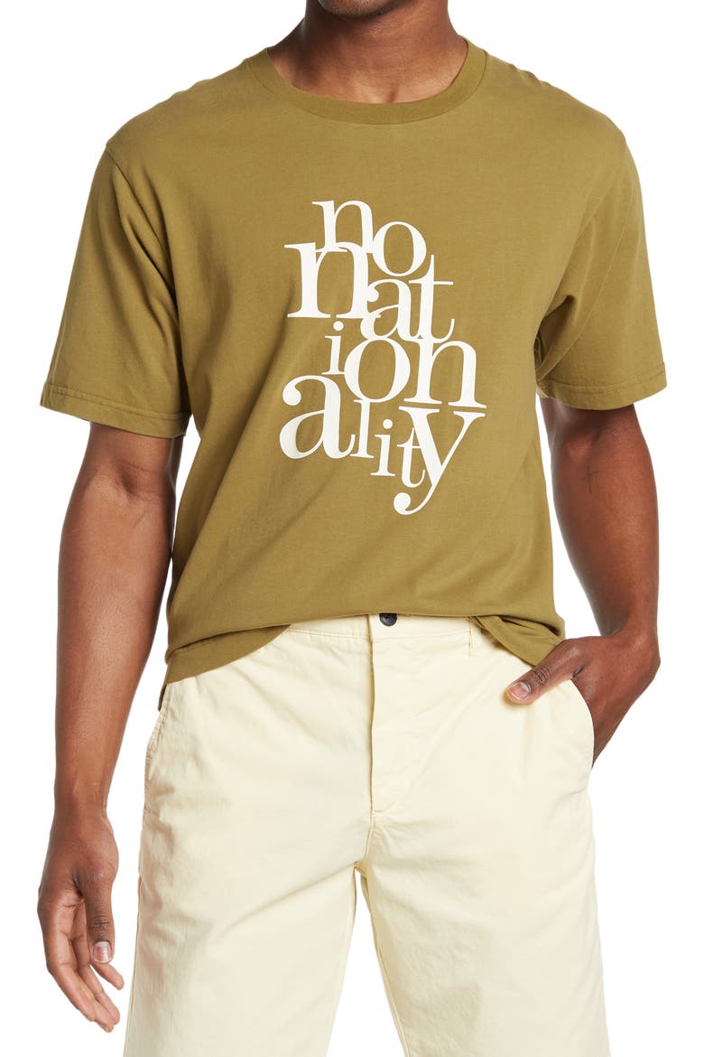 Wilko Graphic T-Shirt, Main, color, OLIVE GREEN