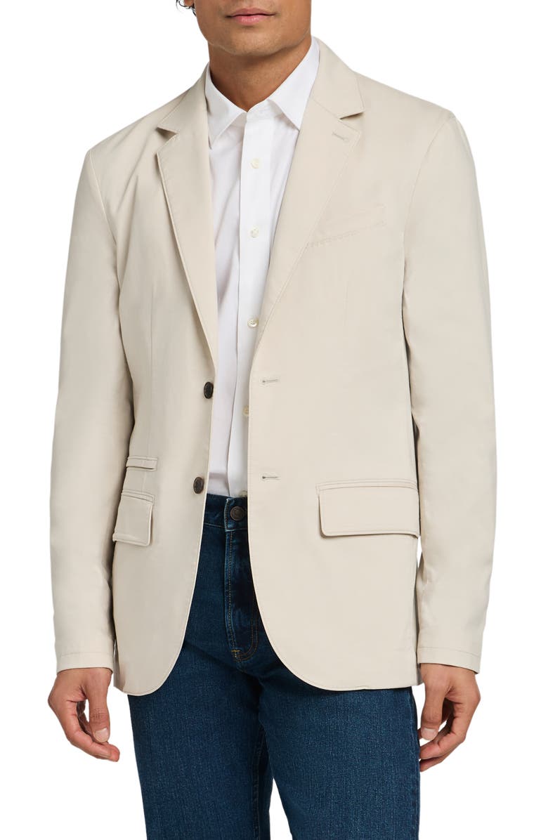 Faherty Movement Organic Cotton Blend Blazer, Main, color, 