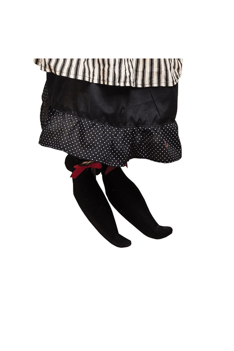 Imogene Witch Halloween Joe Spencer Gathered Traditions Figurine, Alternate, color, Black