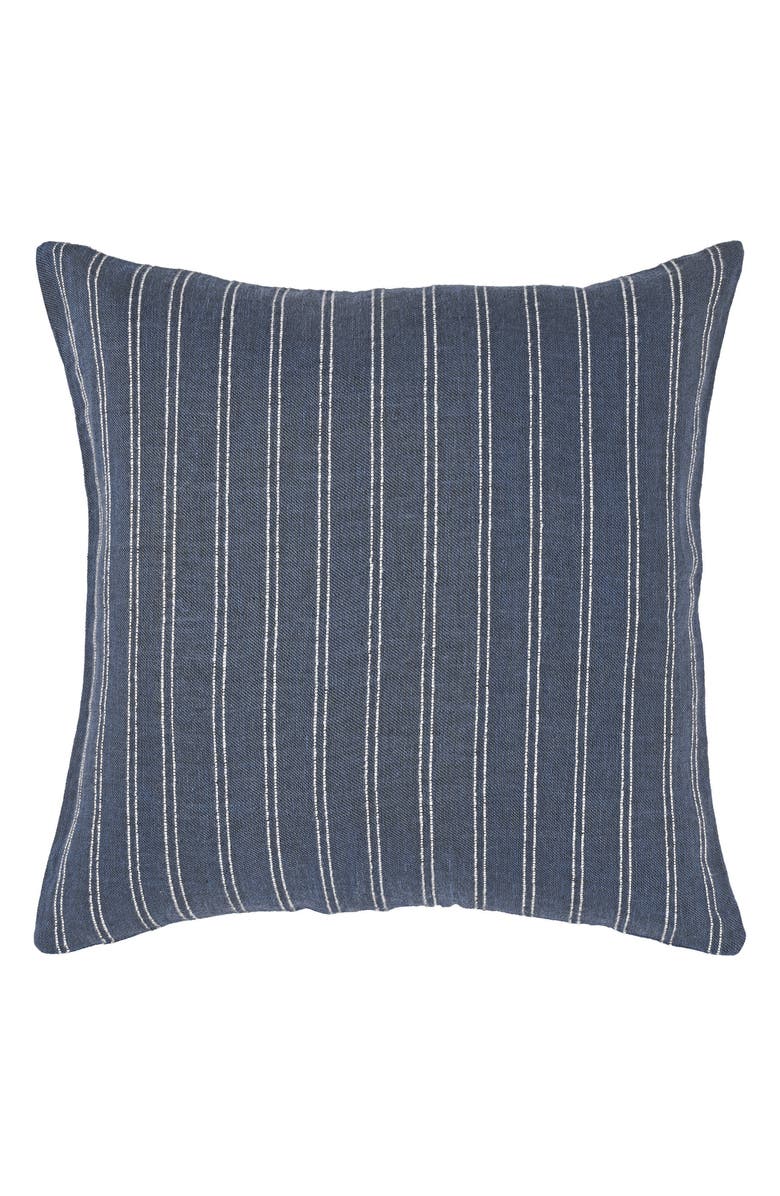 Renwil Oakley Stripe Accent Pillow, Main, color, Navy