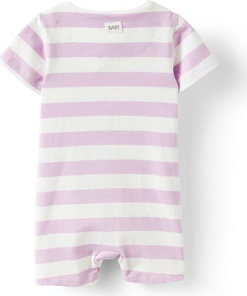 The Billie Short Sleeve Zip Romper