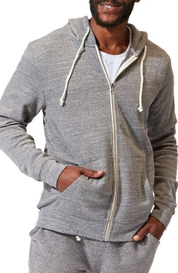 Threads 4 Thought Trim Fit Heathered Fleece Zip Hoodie Threads 4 Thought Trim Fit Heathered Fleece Zip Hoodie