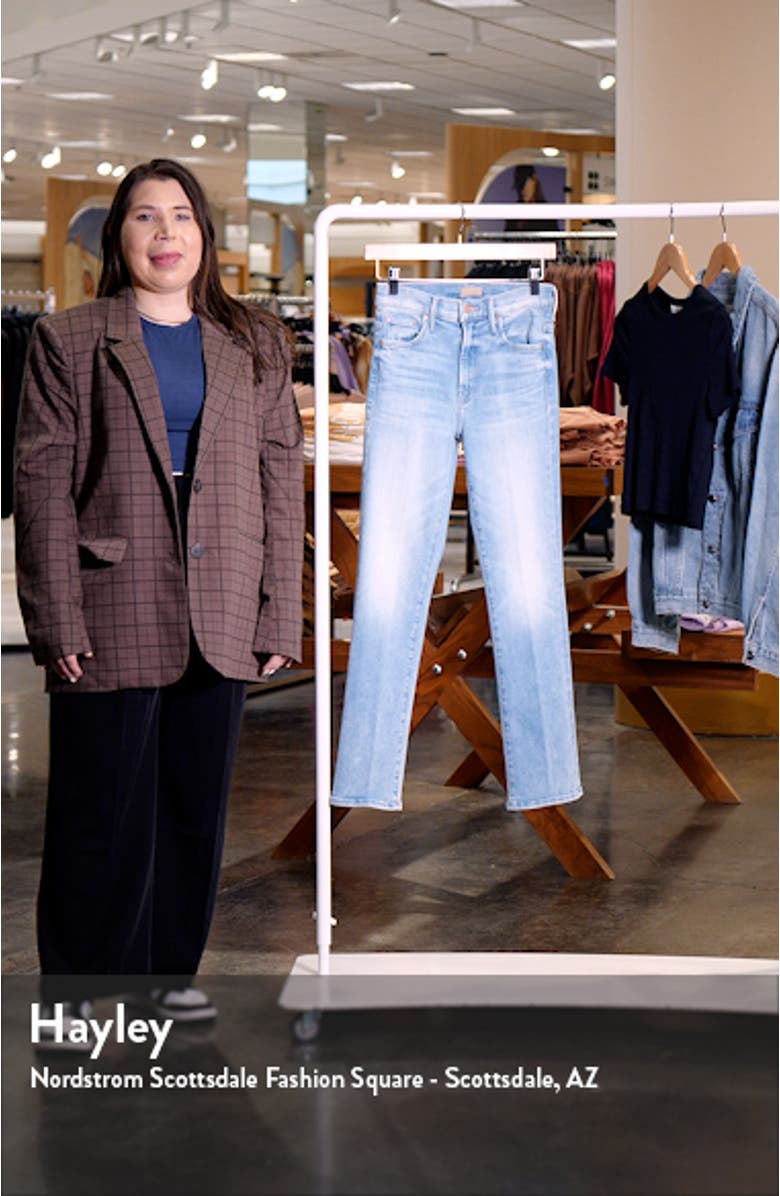 The Insider Crop Straight Leg Jeans, sales video thumbnail