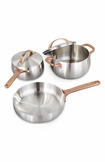 Belly Tri-Ply Stainless Steel 5-Piece Cookware Set