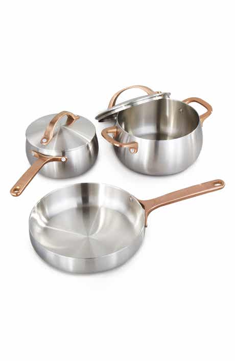 Belly Tri-Ply Stainless Steel 5-Piece Cookware Set