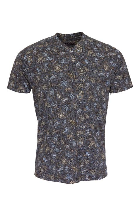 Maze V-neck Tee