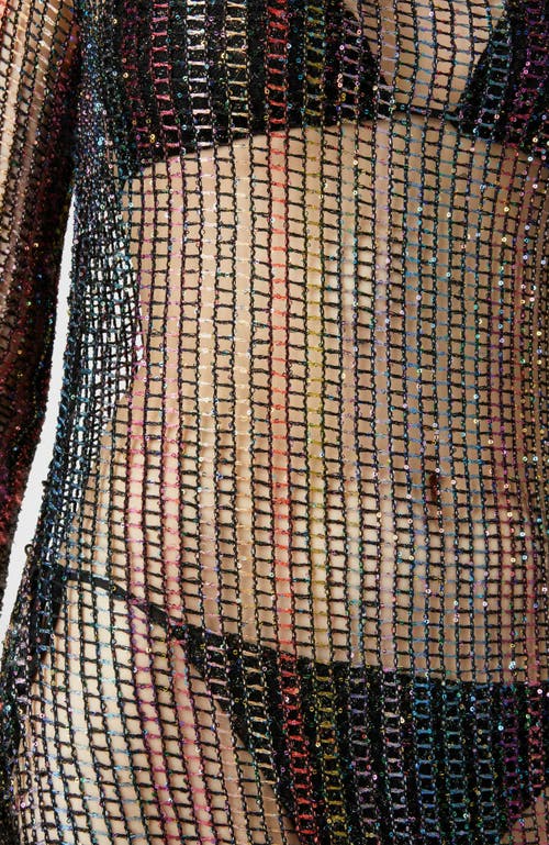 Missoni Long Cover-up In Mesh With Open Back