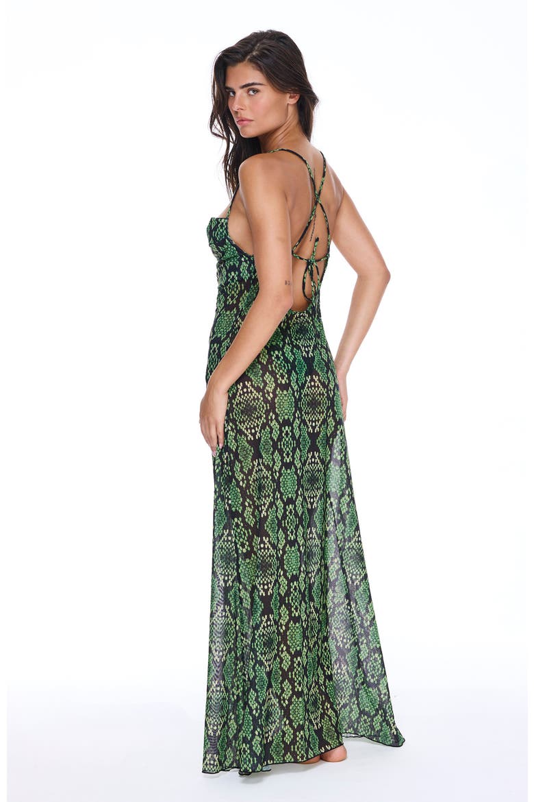 Beach To Bar Dress, Alternate, color, BLACK MAMBA