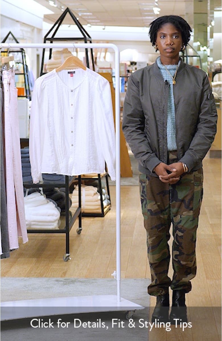 Lace Pintuck Top, sales video thumbnail