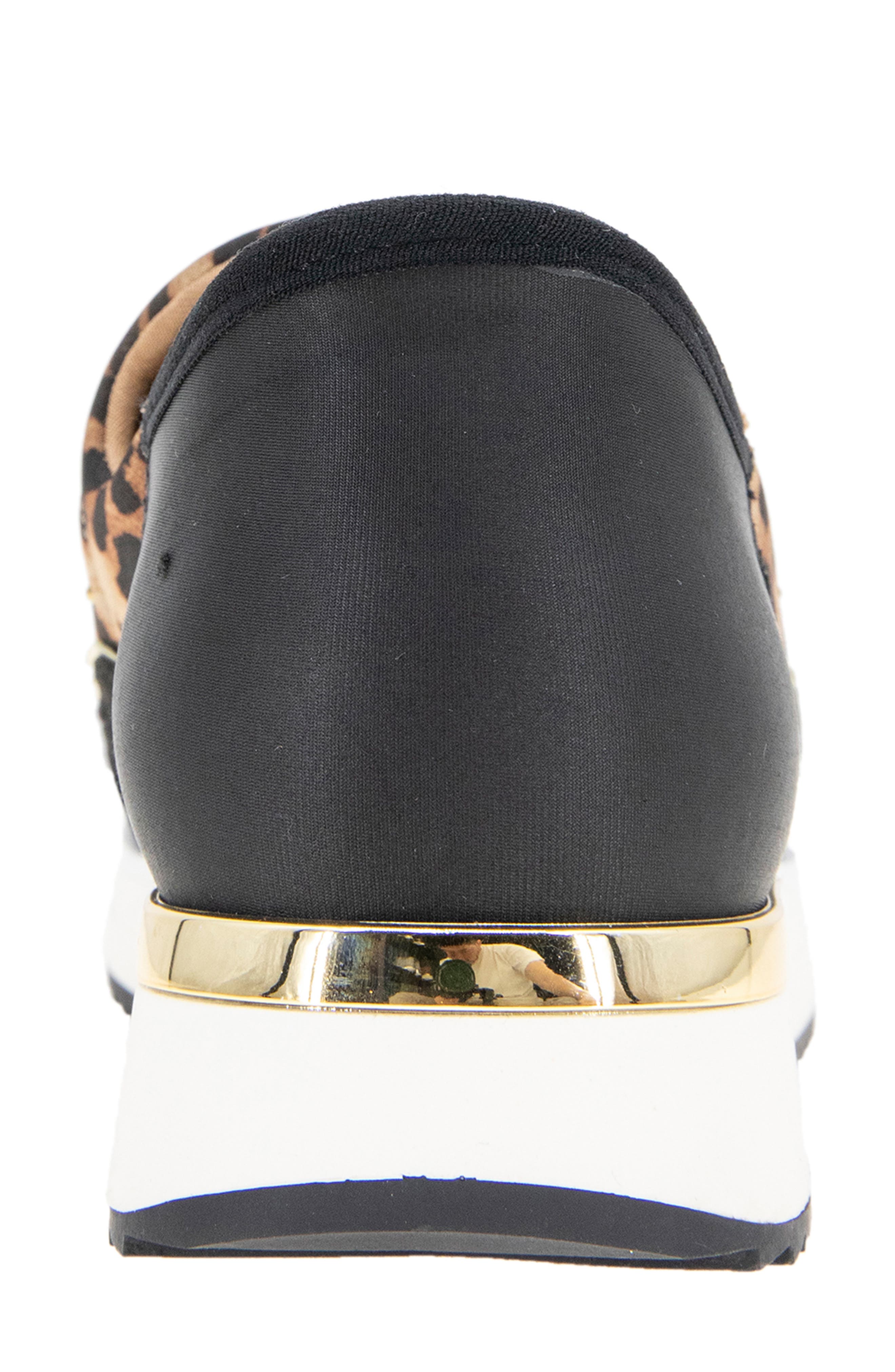 Reaction Kenneth Cole Cameron Rhinestone Sneaker, Alternate, color, Leopard Neoprene