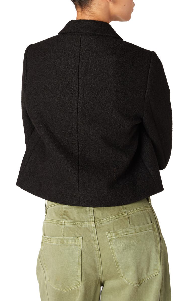 BLANKNYC Bouclé Crop Jacket, Alternate, color, 