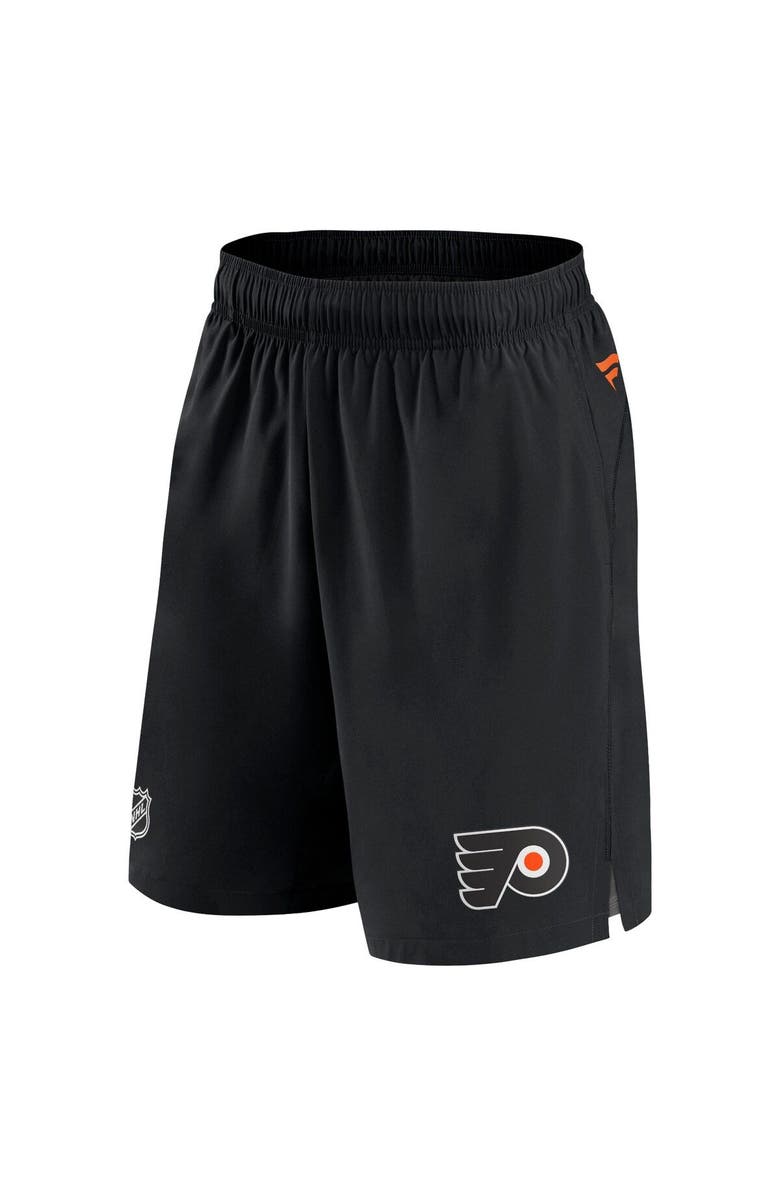FANATICS Men's Fanatics Branded Black Philadelphia Flyers Authentic Pro Rink Shorts, Alternate, color, 
