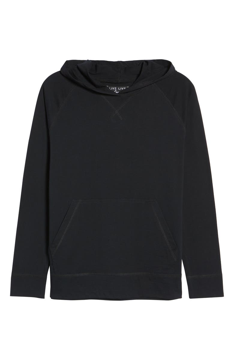 LIVE LIVE Pima Cotton Hoodie, Alternate, color, 
