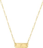 Set & Stones Cora Initial Necklace