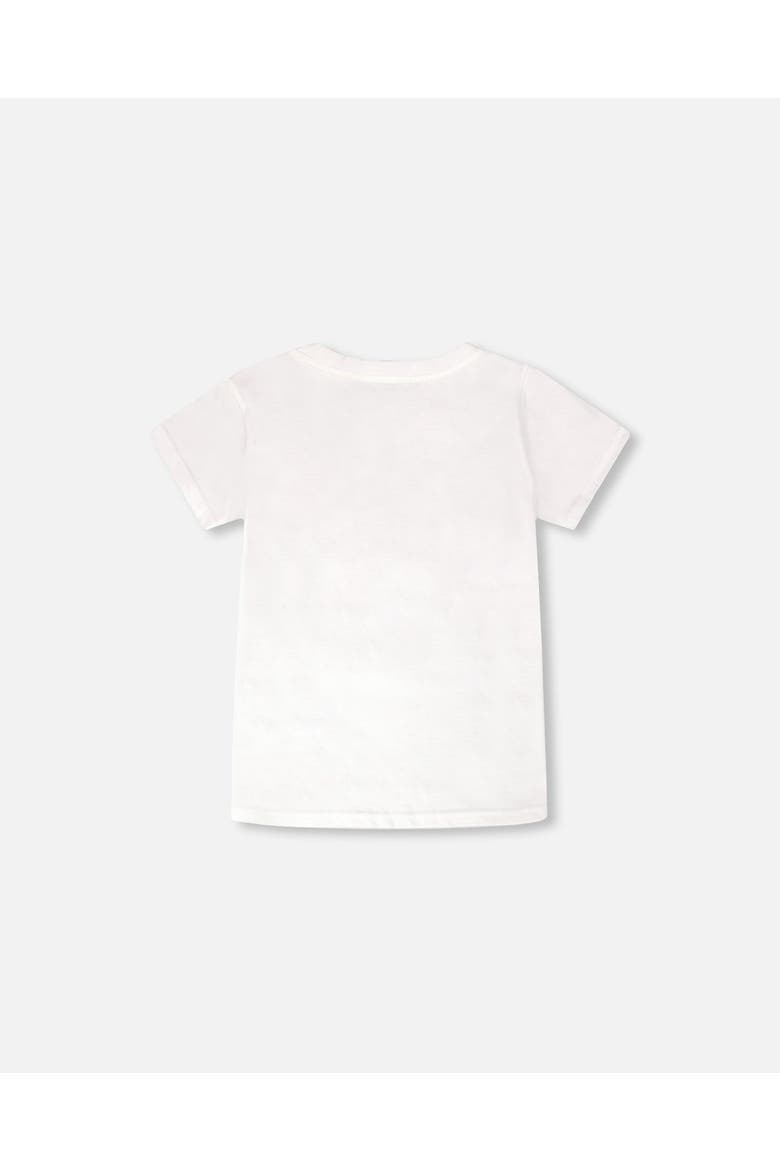 Short Sleeve Jersey T-Shirt with Chest Pocket, Alternate, color, White
