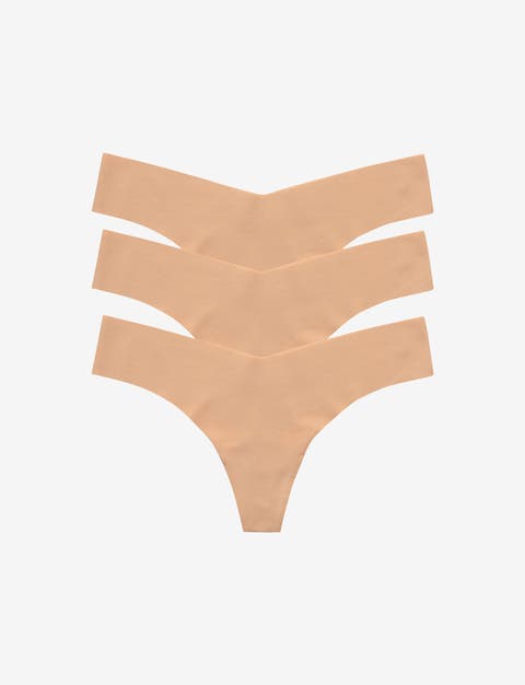 Classic Solid Thong 3-Pack