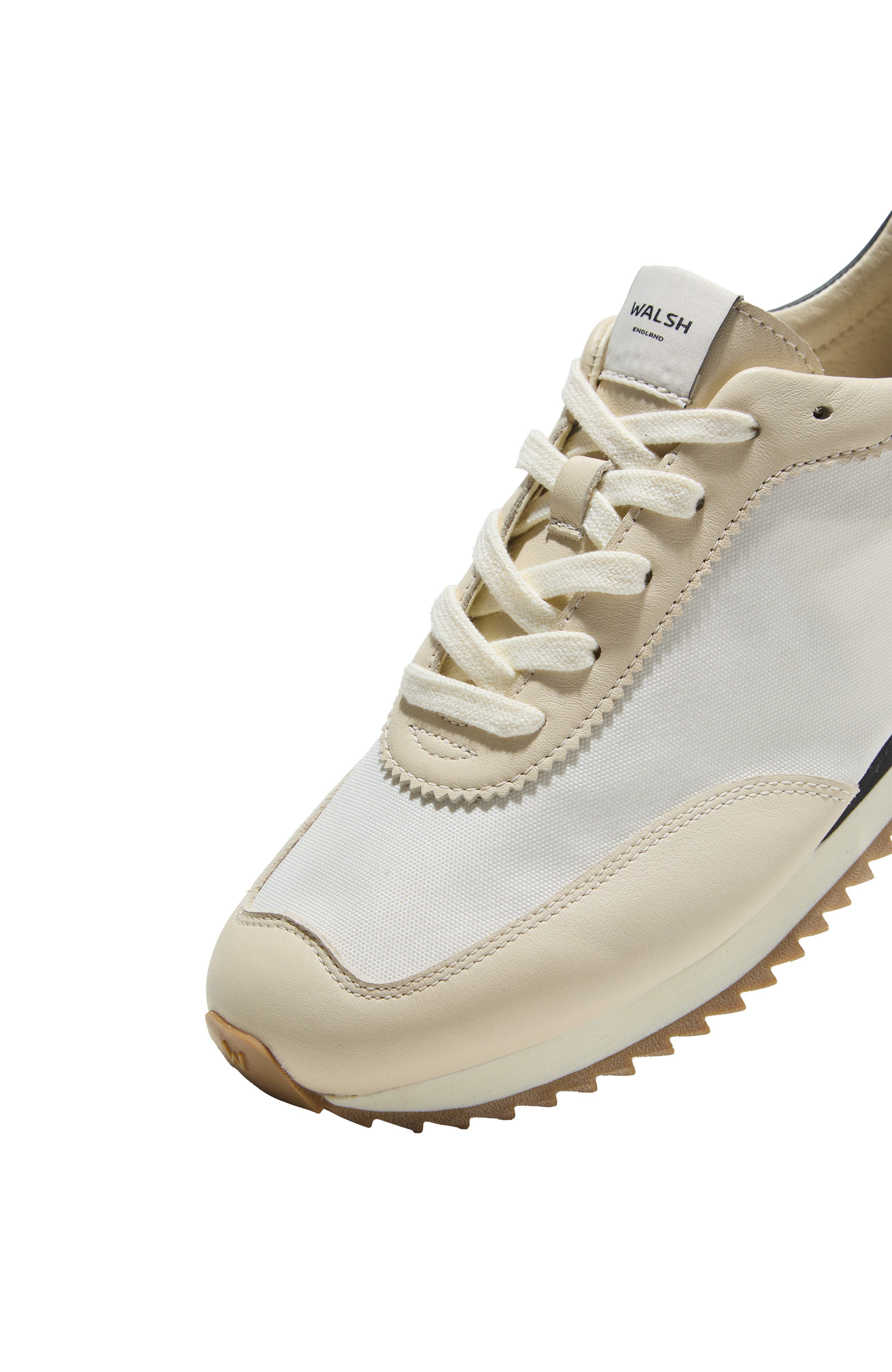 WALSH Dorset Sneakers, Alternate, color, Ecru/Gun Metal