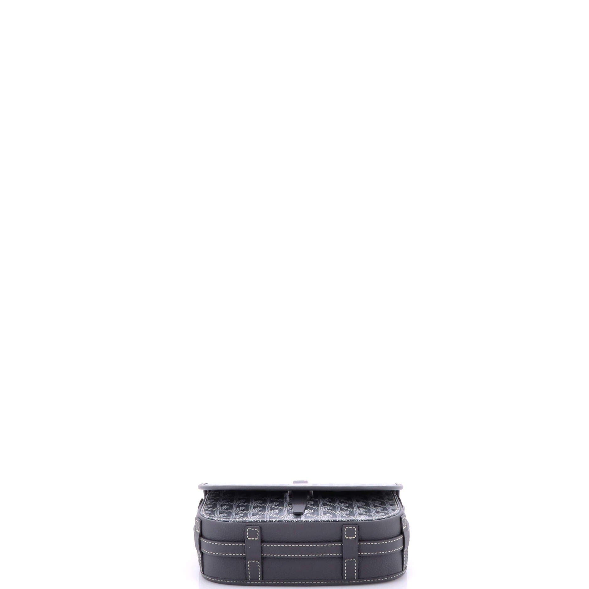 Pre-Owned Goyard Belvedere II Messenger Bag Coated Canvas PM, Alternate, color, 