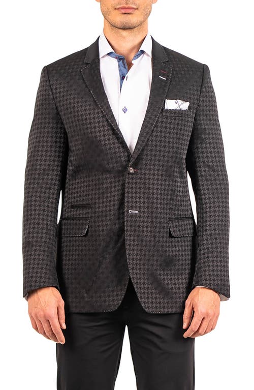 Maceoo Socrate Evo Resistance16 Houndstooth Check Blazer